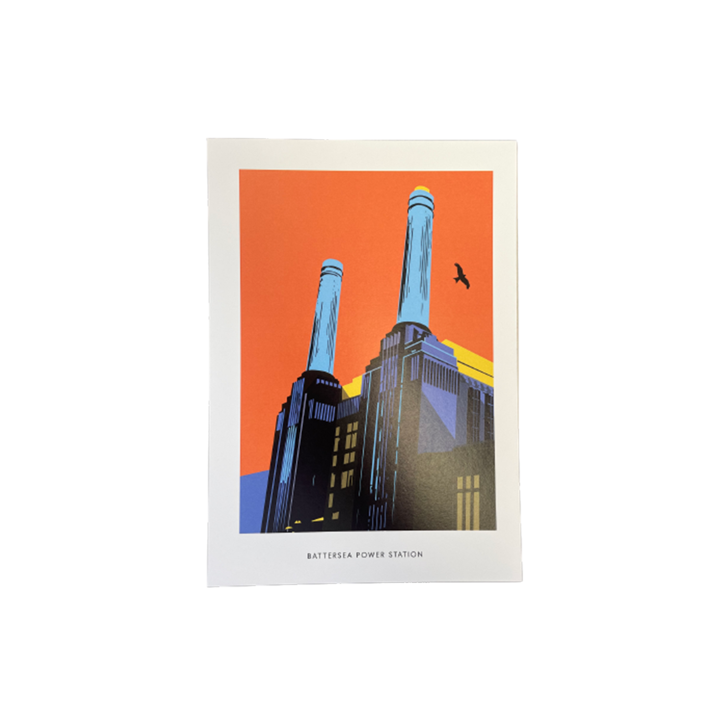 L109 BPS Orange Illustrated Print