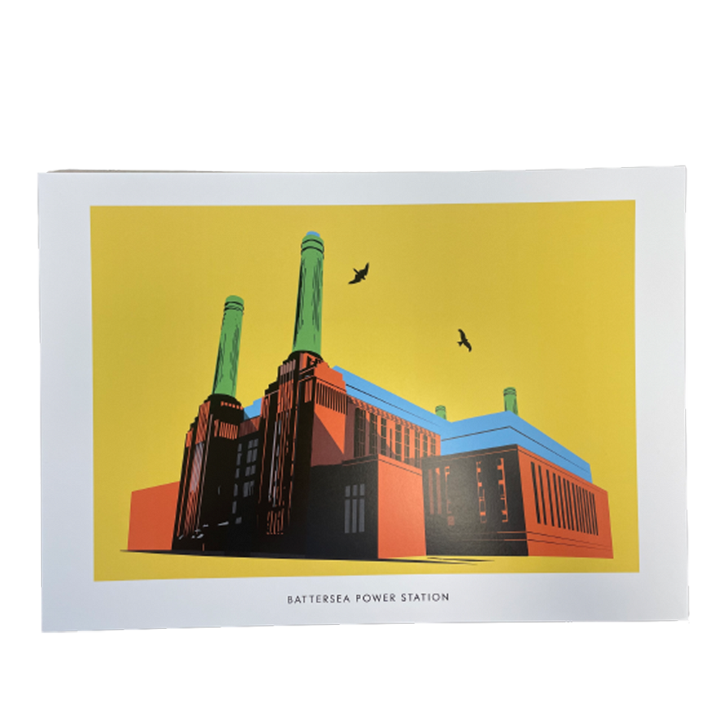 L109 BPS Yellow Illustrated Prints
