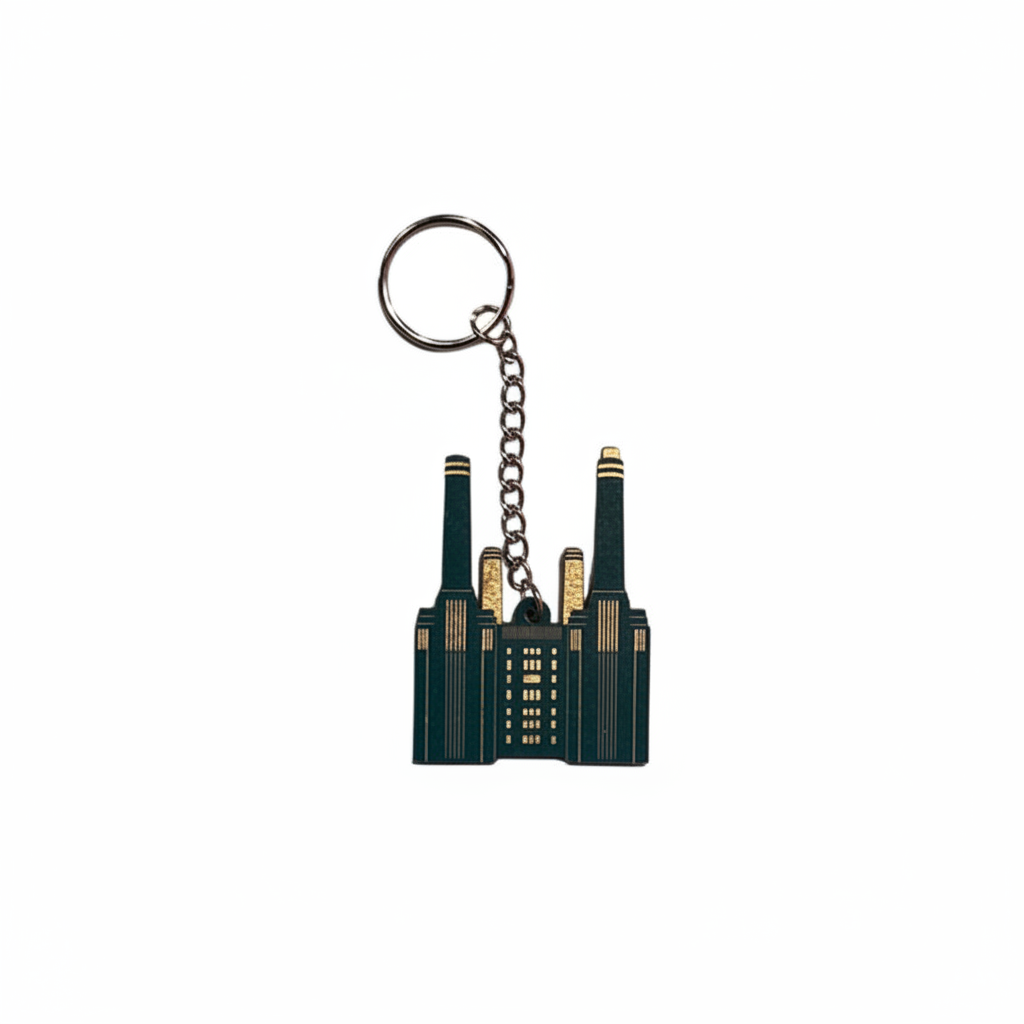 BPS Keyring (Teal and Gold)