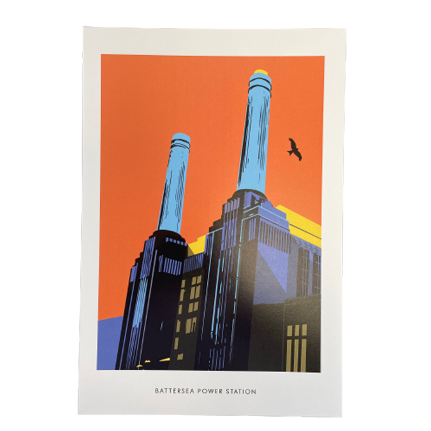L109 BPS Orange Illustrated Print