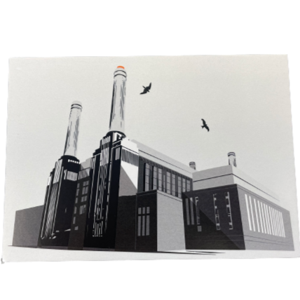 L109 Illustration Postcard Landscape