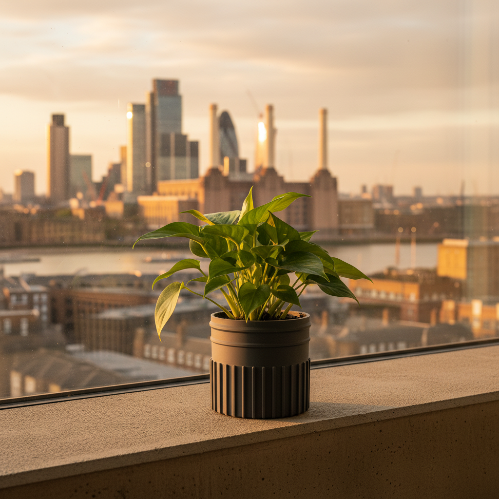3D Pot - Grey
