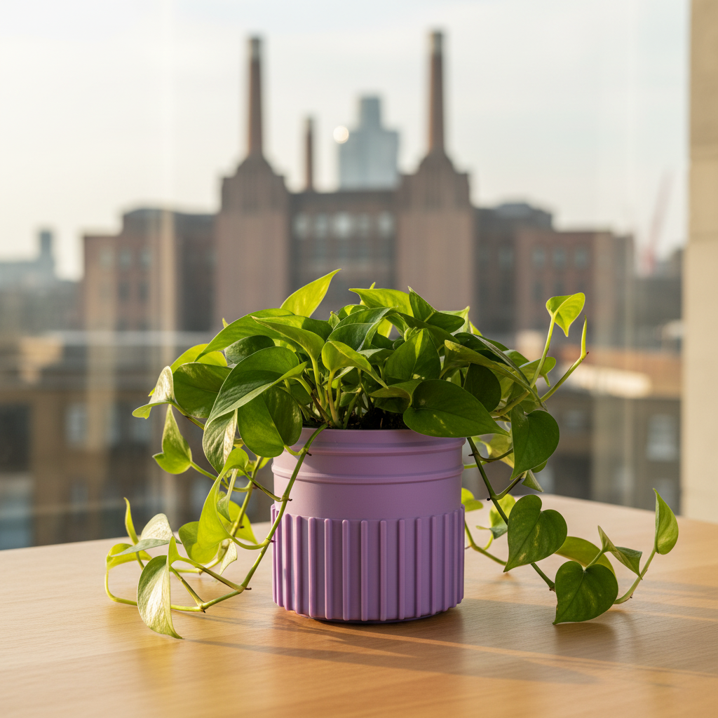 3D Pot - Purple