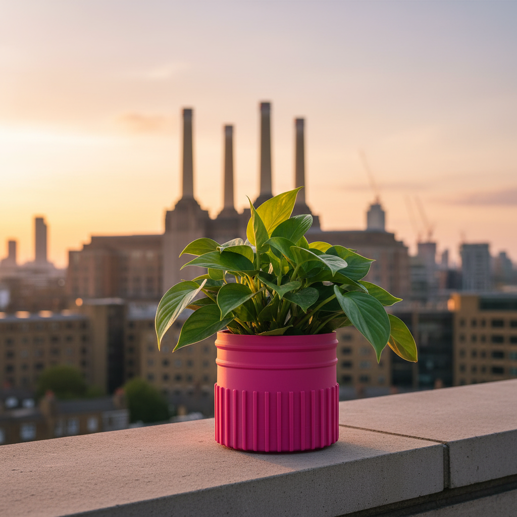 3D Pot - Pink