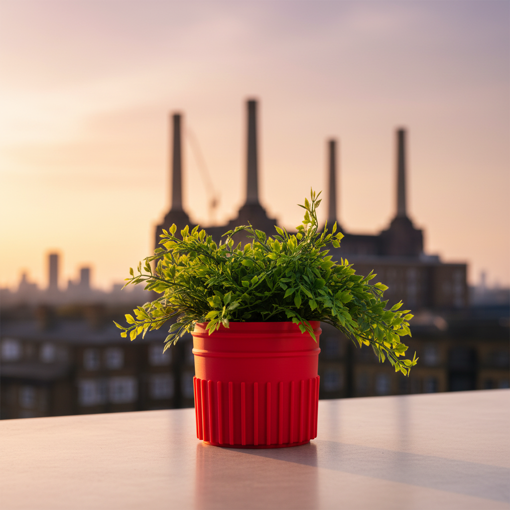 3D Pot - Red