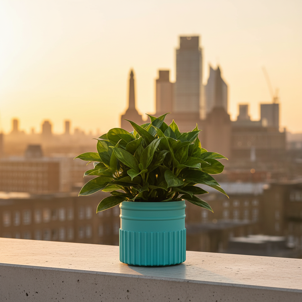 3D Pot - Teal
