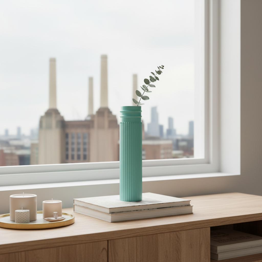 3D Vase - Teal