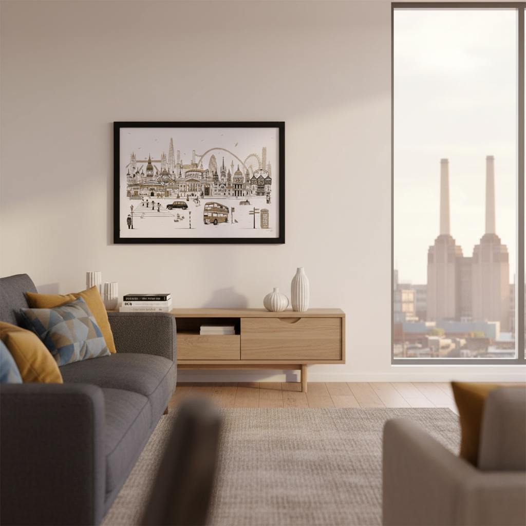 Quintessentially London A4 Print