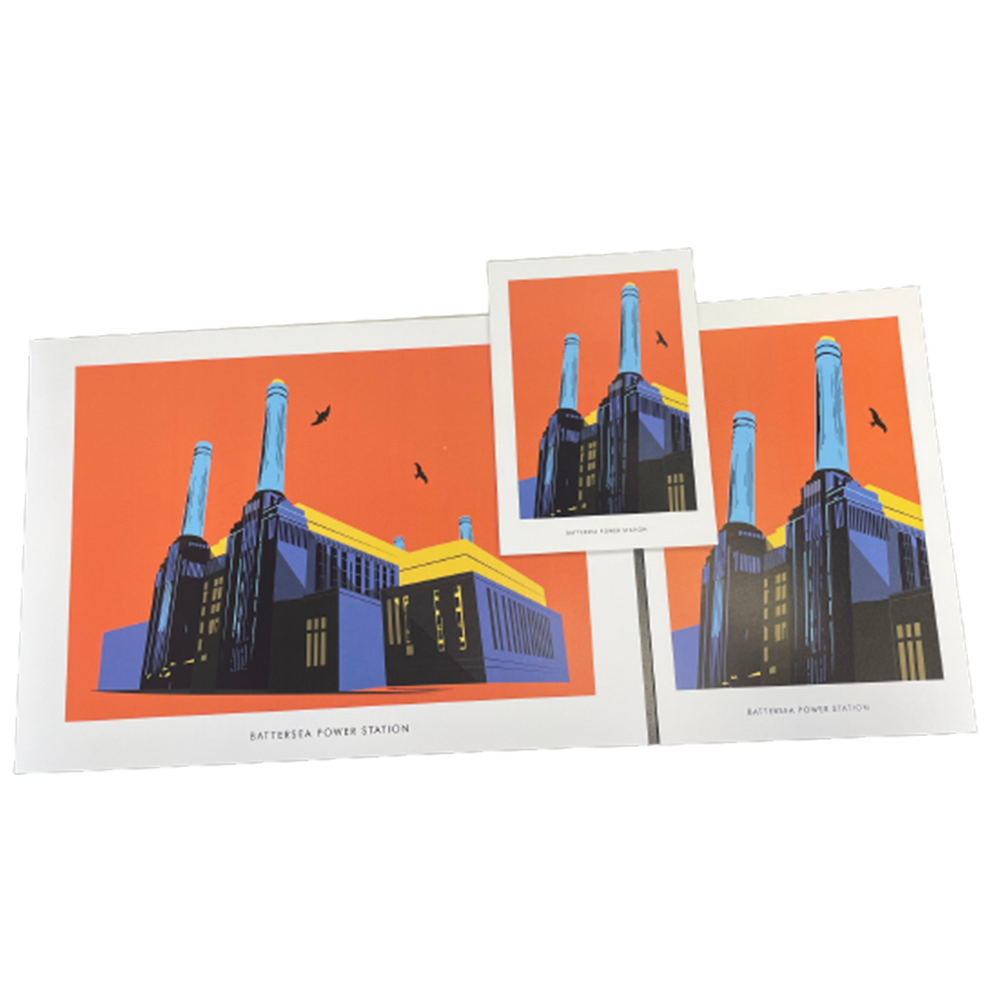 L109 BPS Orange Illustrated Print