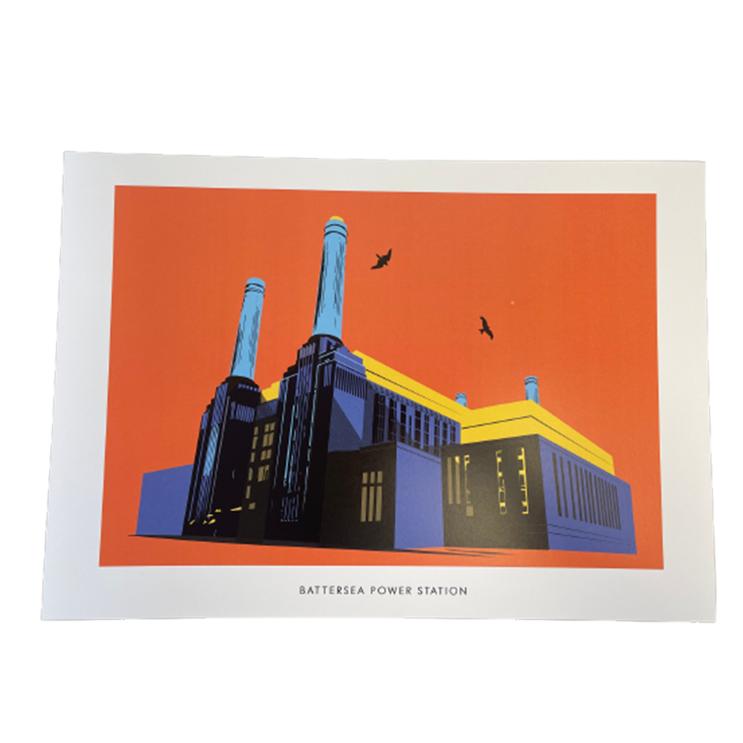 L109 BPS Orange Illustrated Print