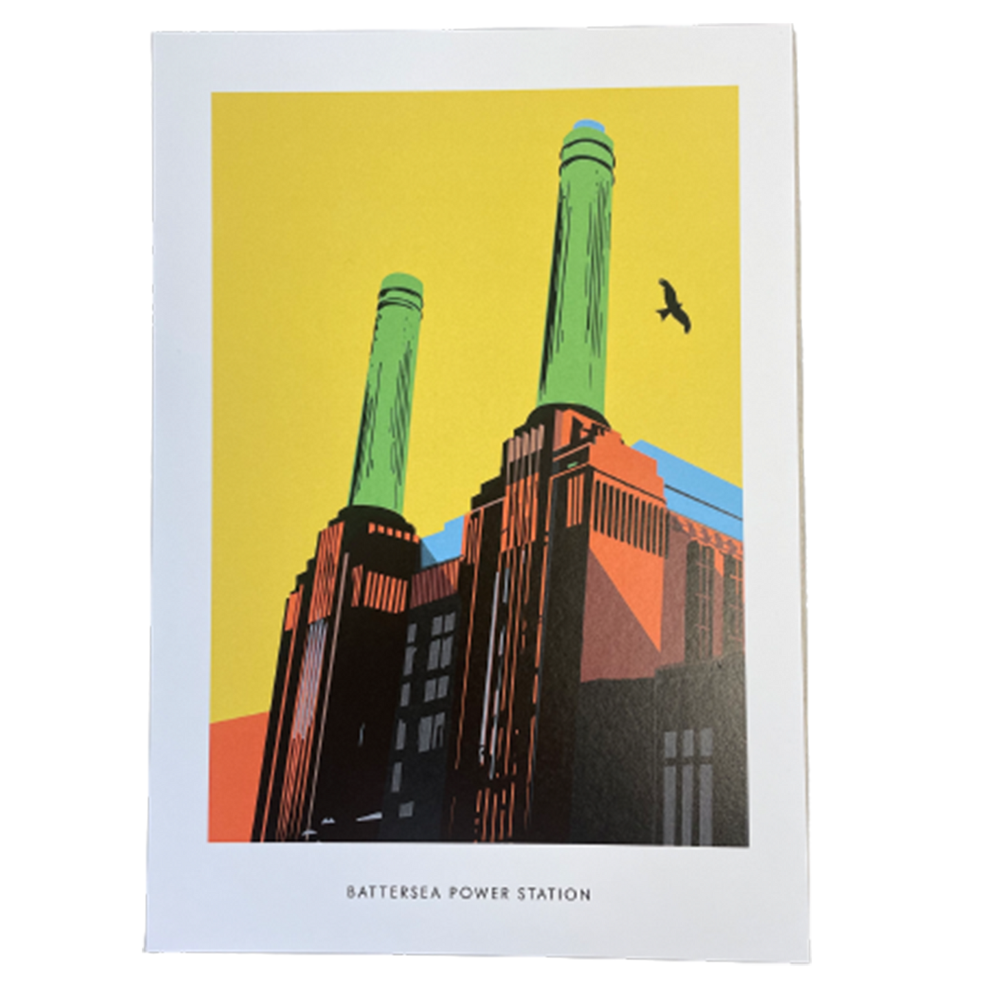 L109 BPS Yellow Illustrated Prints