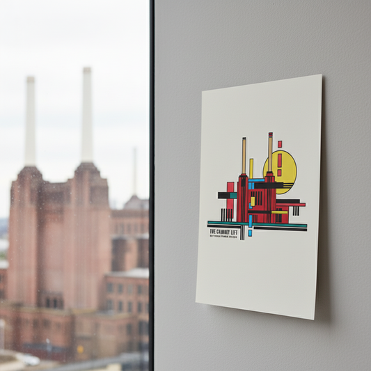 Battersea Abstract A4 print