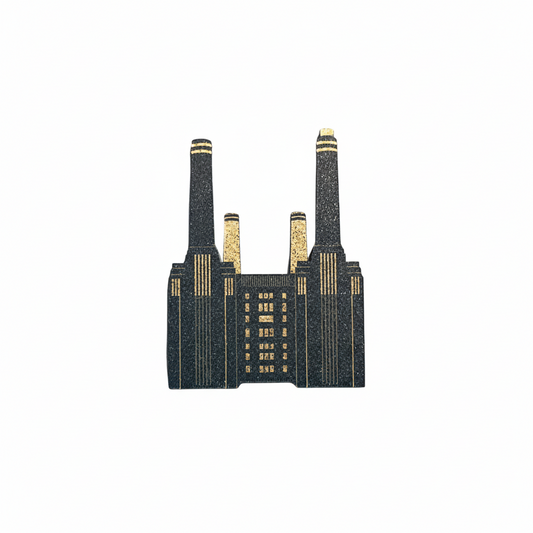 BPS Magnet (Navy and Silver)