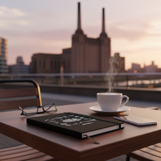 PRE ORDER Battersea Power Station - Mono A5 Journal