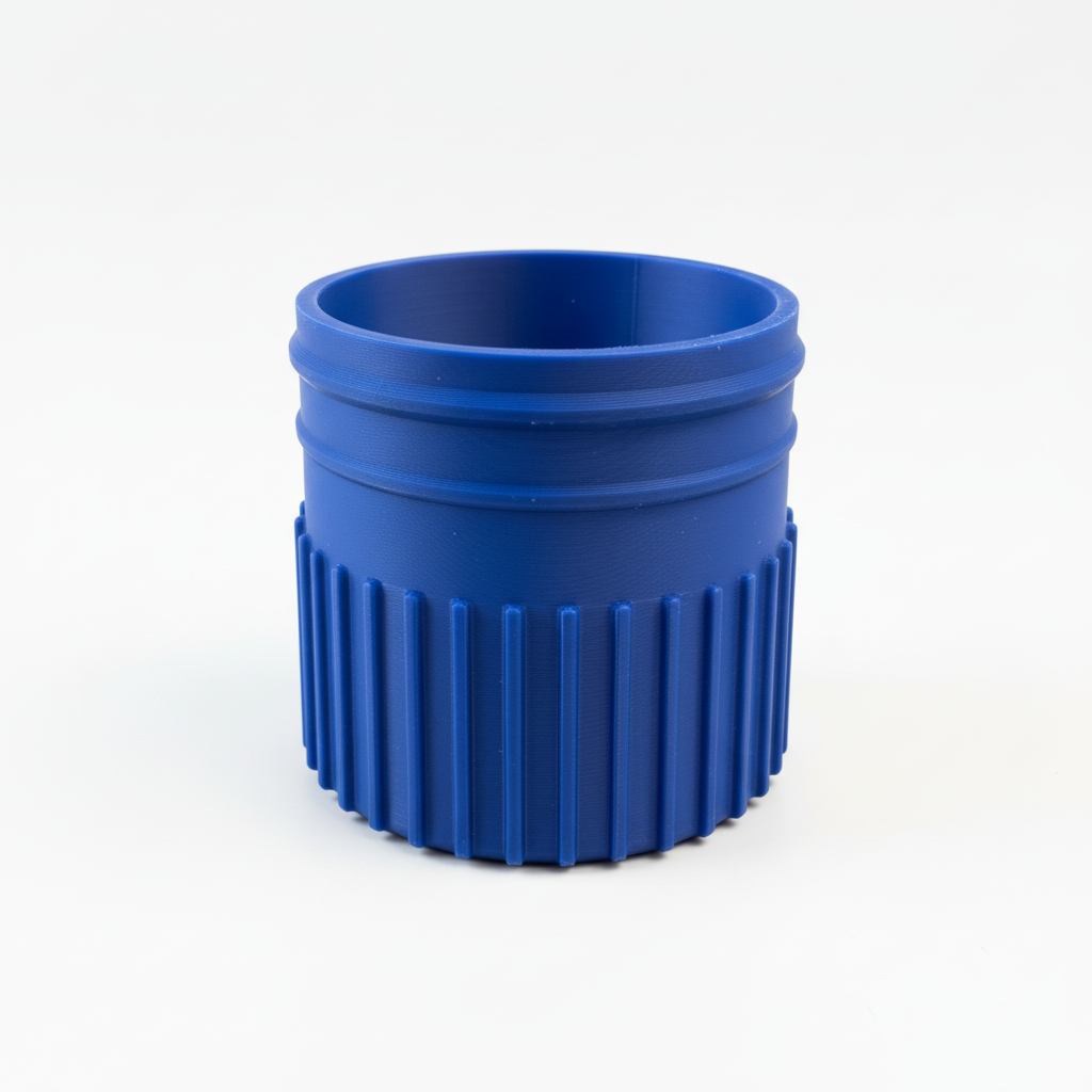 3D Pot - Dark Blue