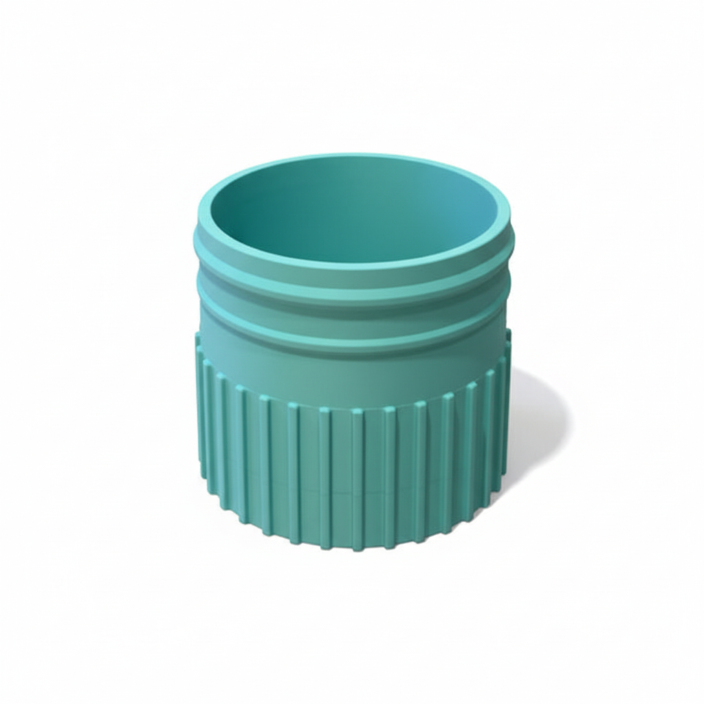 3D Pot - Teal
