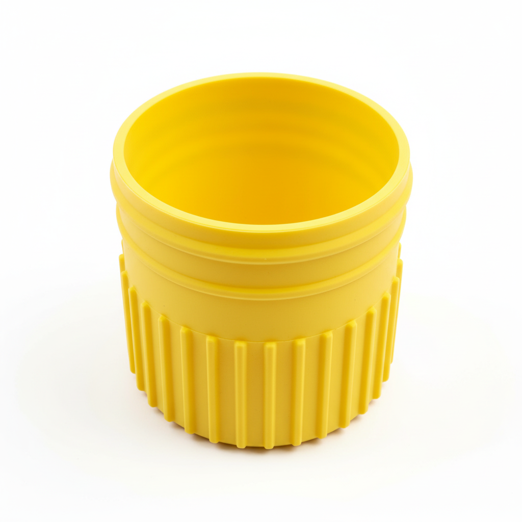 3D Pot - Yellow