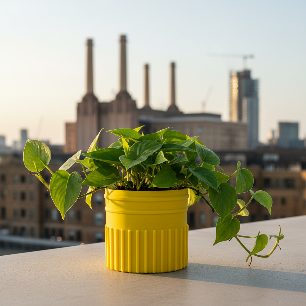 3D Pot - Yellow