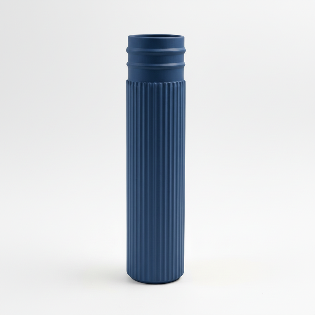 3D Vase - Dark Blue