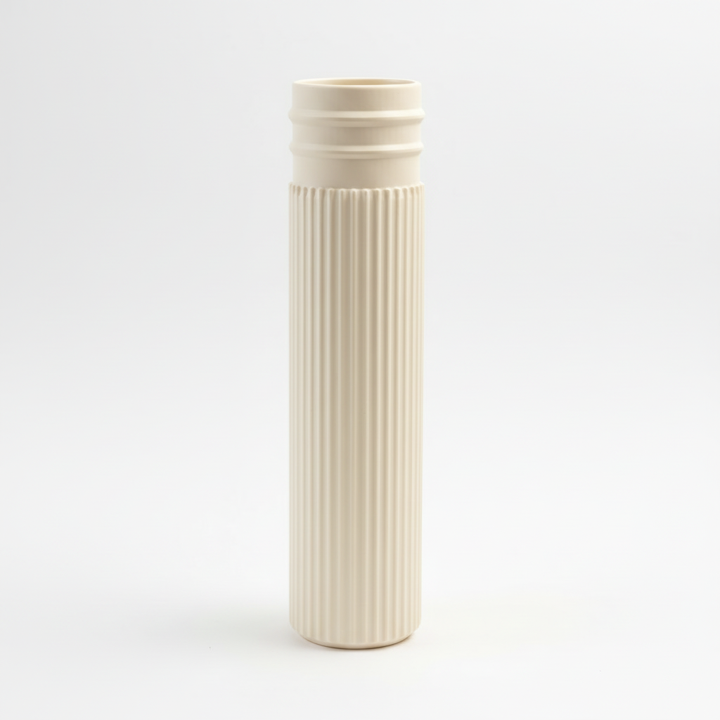 3D Vase - White