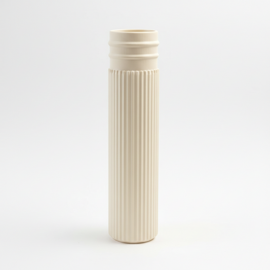 3D Vase - White
