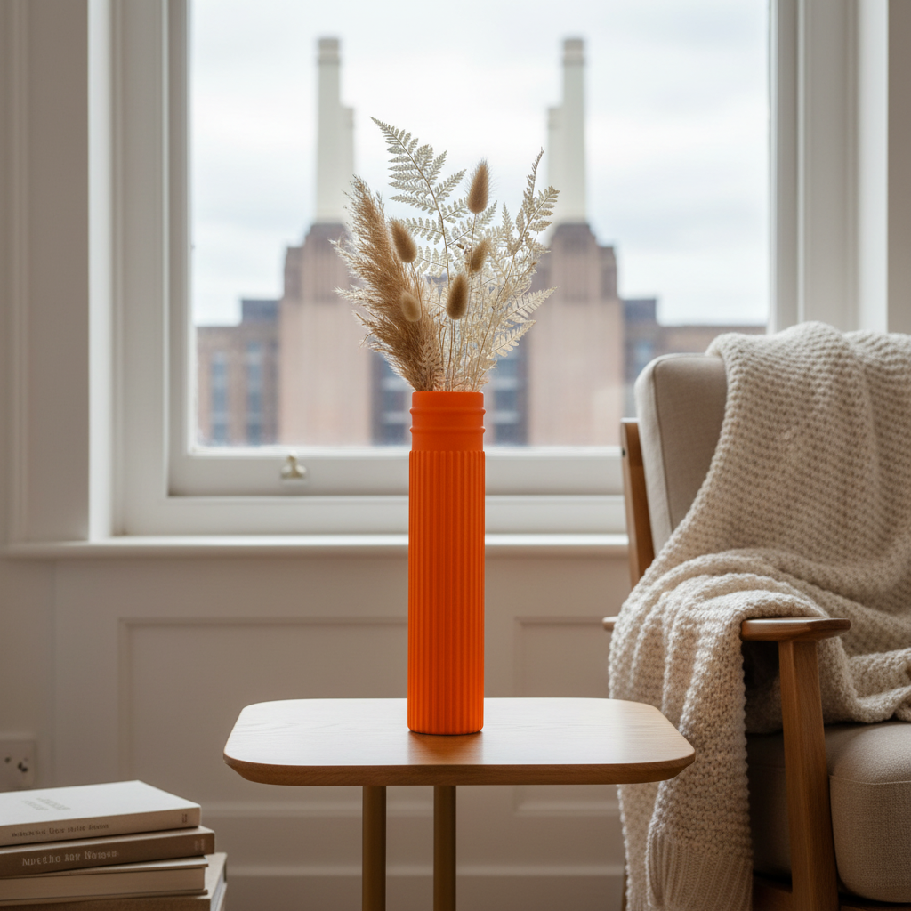 3D Vase - Orange