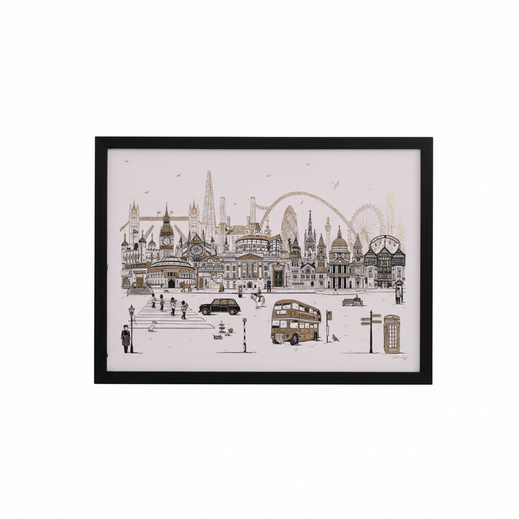 Quintessentially London A4 Print