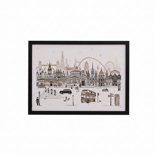 Quintessentially London A4 Print
