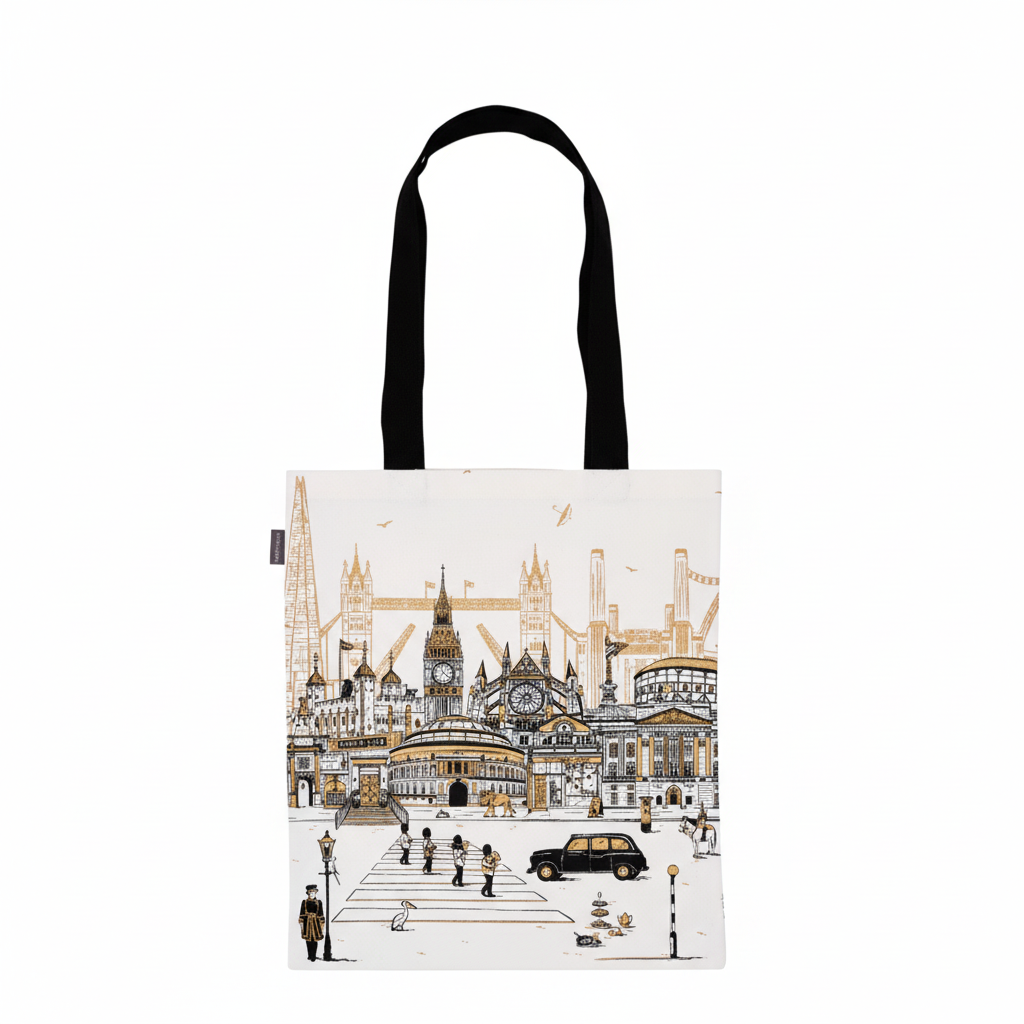 Quintessentially London Canvas Bag